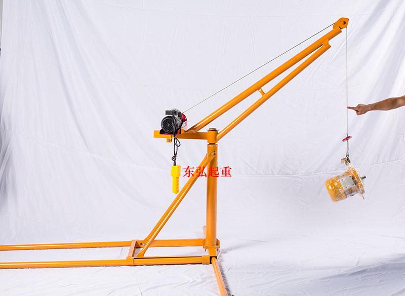 300公斤室外小吊机可搭配2600磅手摇绞盘