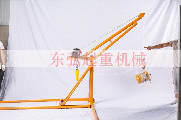 建筑小吊机在工地吊装时要注意7种事项